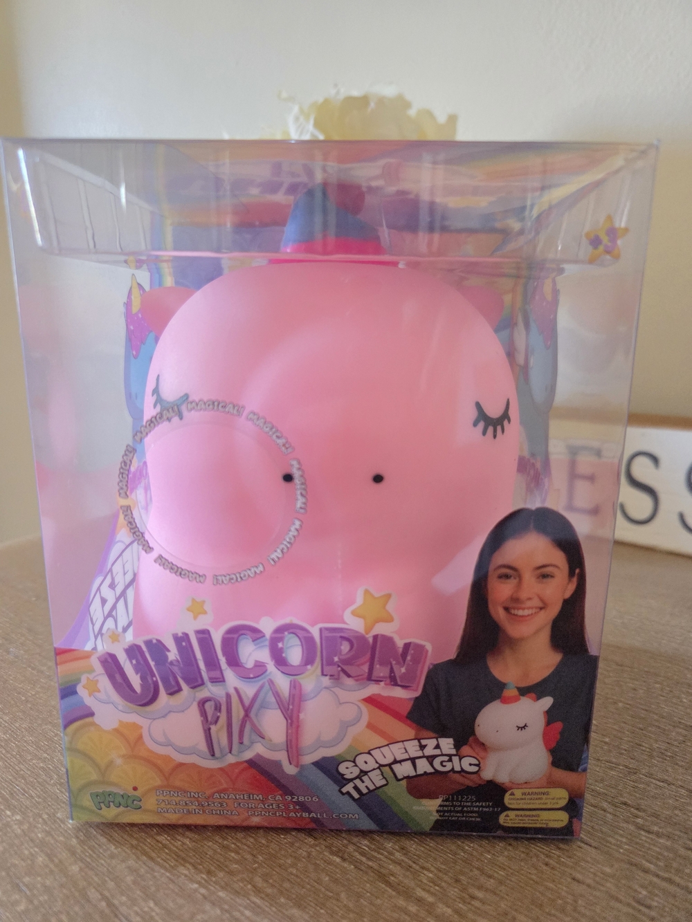 Unicorn Pixy Pink Squeeze Toy Squishy- Price is Firm